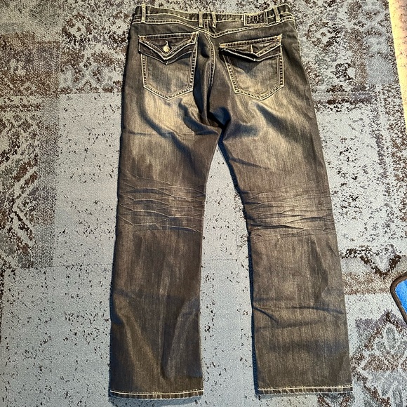 Rock Revival Request Men’s blue jeans 34w/32 - Picture 6 of 11